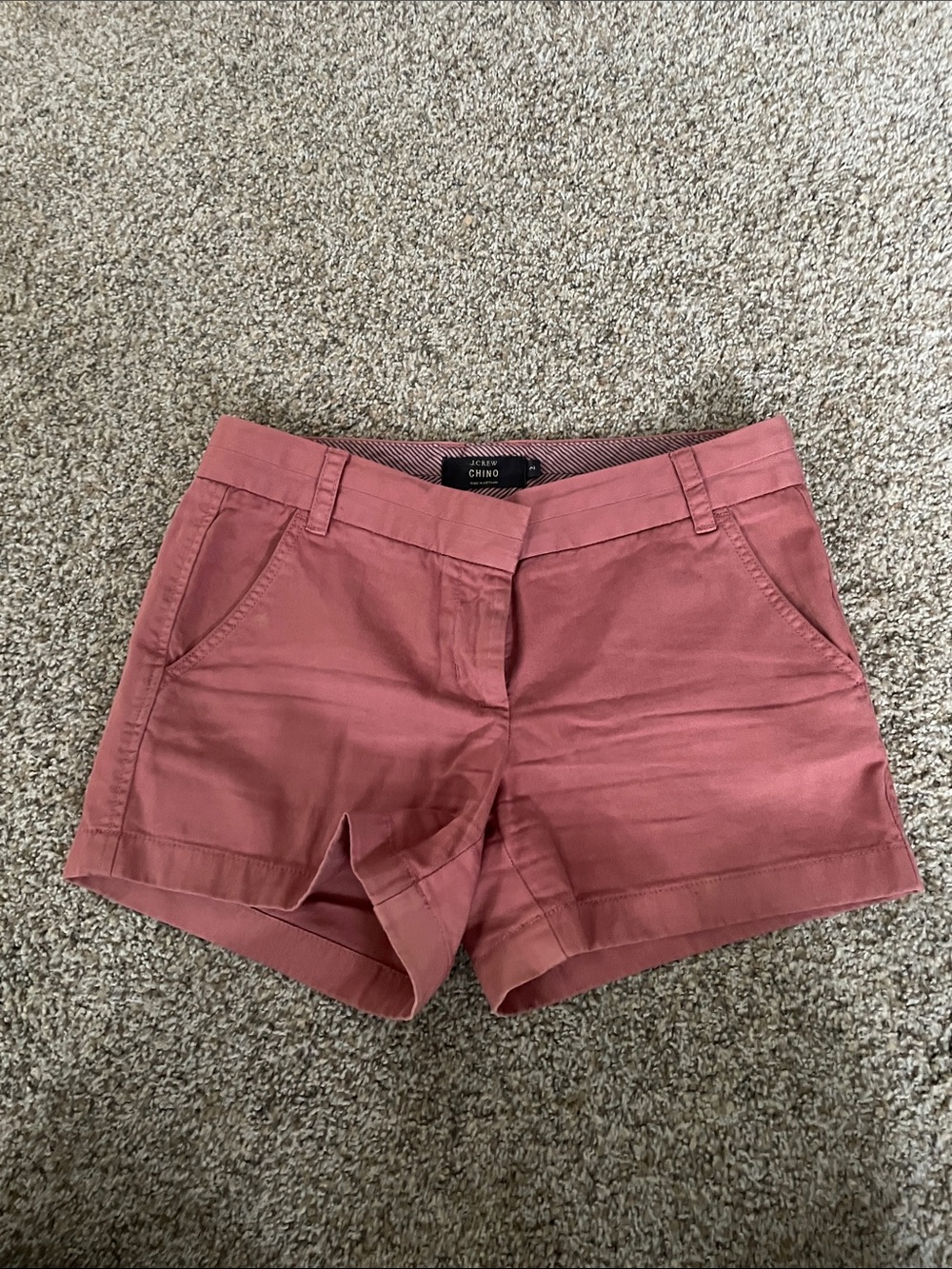 J. Crew Rose Chino Bermuda Shorts size 2